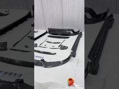 for Porsche Taycan MSY Style Forged carbon fiber Body Kit Front Lip Rear Diffuser Side Skirts